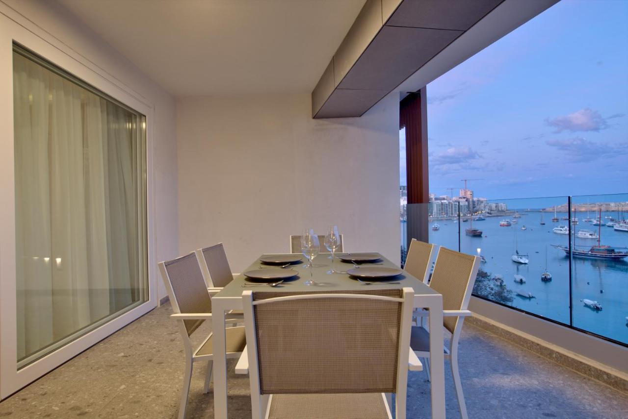 Sea Front Spacious Valletta Views Apartments Сліма Екстер'єр фото